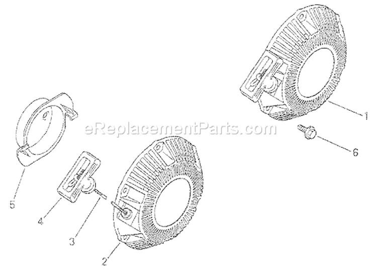 Page O Diagram and Parts List for 1923-0  Briggs and Stratton Generator
